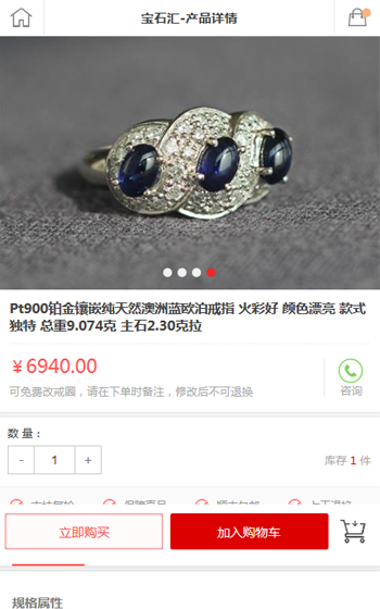 寶石匯商城案例圖片1
